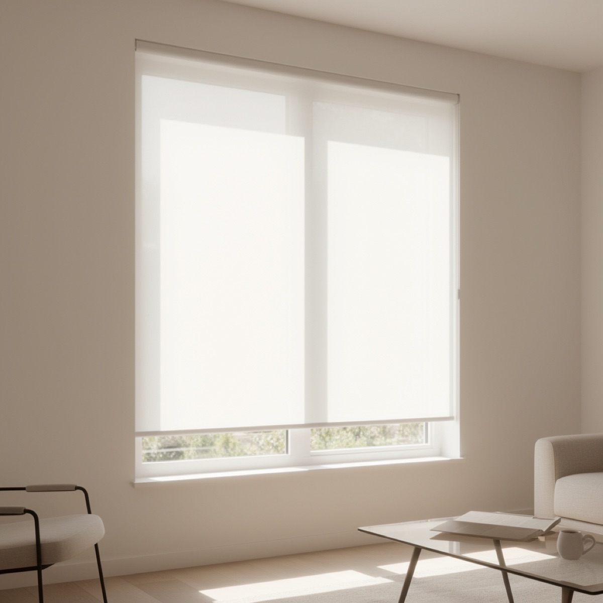Window coverings in a Harmony home